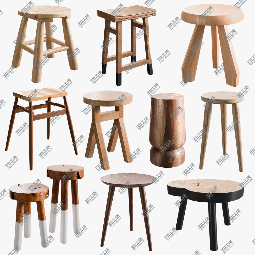 images/goods_img/202104094/3D Stool Collection model/1.jpg